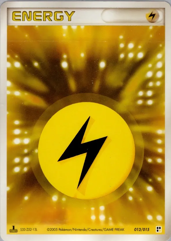 Lightning Energy 013 — Lightning Quick Construction Pack (Japanese Pokémon TCG card)