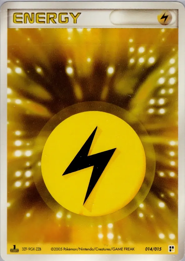 Lightning Energy 014 — Lightning Quick Construction Pack (Japanese Pokémon TCG card)