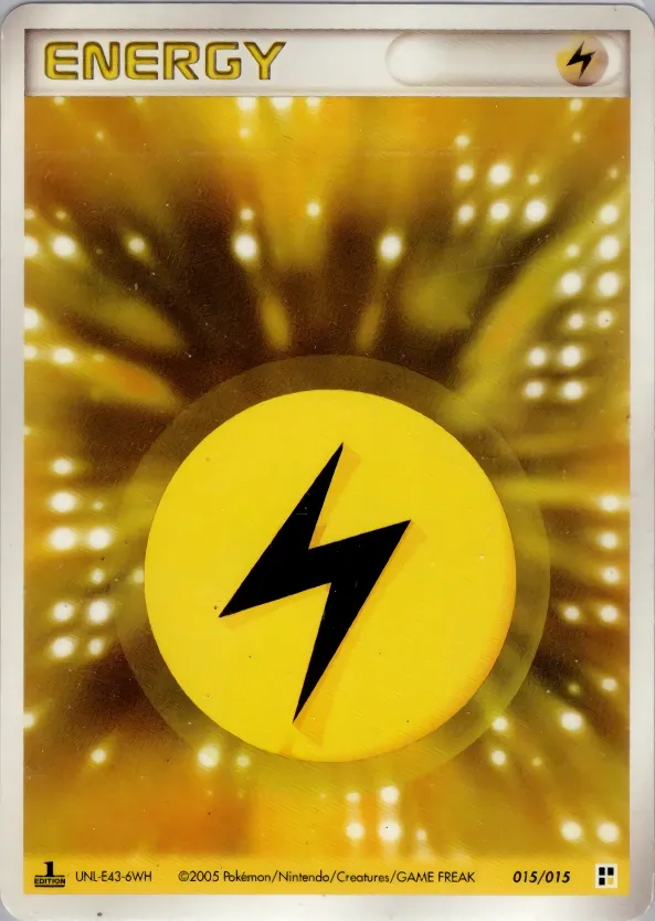 Lightning Energy 015 — Lightning Quick Construction Pack (Japanese Pokémon TCG card)