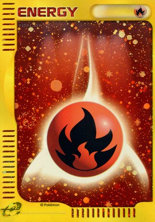 Fire Energy 020/24 — McDonald's Pokémon-e Minimum Pack (Japanese Pokémon TCG card)