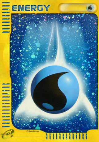 Water Energy 021/24 — McDonald's Pokémon-e Minimum Pack (Japanese Pokémon TCG card)