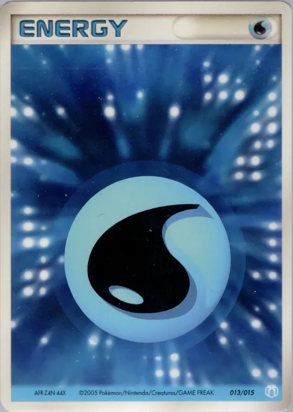 Water Energy 013 — Mew • Lucario Gift Box (Crawdaunt) (Japanese Pokémon TCG card)