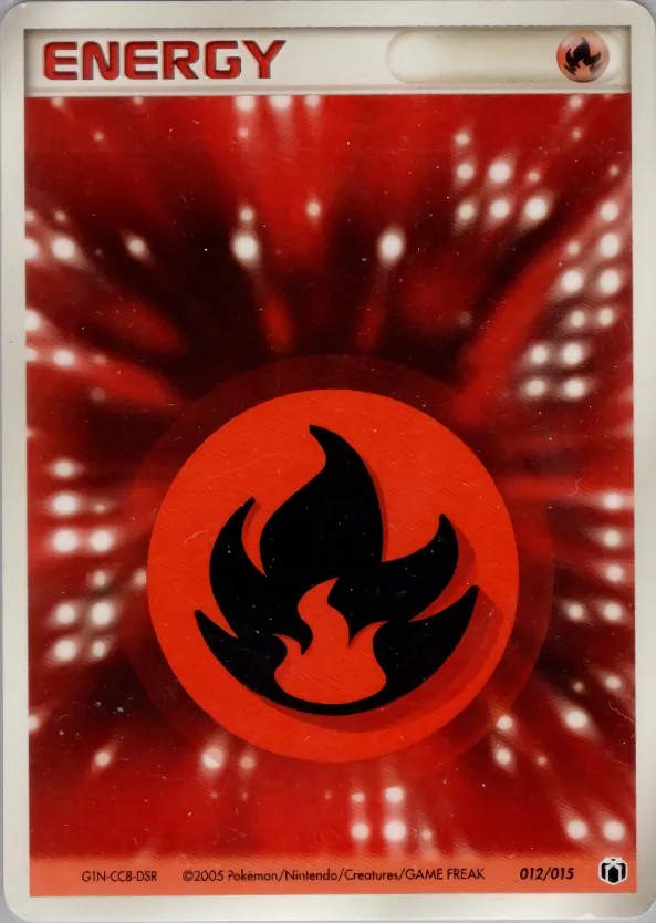 Fire Energy 012 — Mew • Lucario Gift Box (Mightyena) (Japanese Pokémon TCG card)