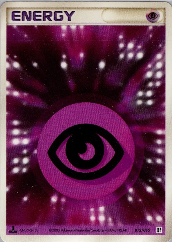 Psychic Energy 012 — Psychic Quick Construction Pack (Japanese Pokémon TCG card)