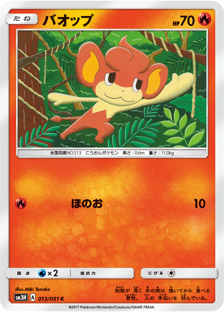 Pansear 013/64 — To Have Seen the Battle Rainbow (Japanese Pokémon TCG card)