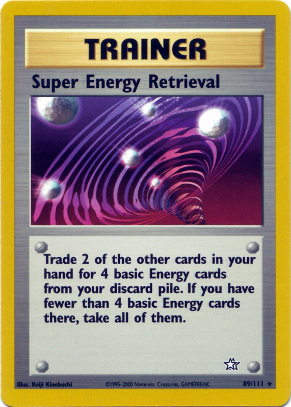 Super Energy Retrieval [Glossy] [CD Promo] — Unnumbered Promotional 1999 (Japanese Pokémon TCG card)