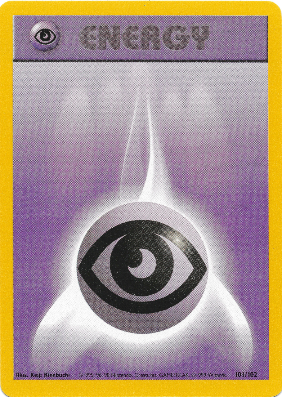 Psychic Energy [Mirror Holo] — Unnumbered Promotional 2006 (Japanese Pokémon TCG card)