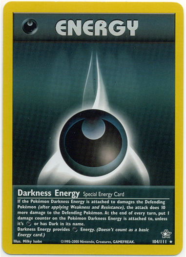 Darkness Energy [Special] — Unnumbered Promotional 2006 (Japanese Pokémon TCG card)