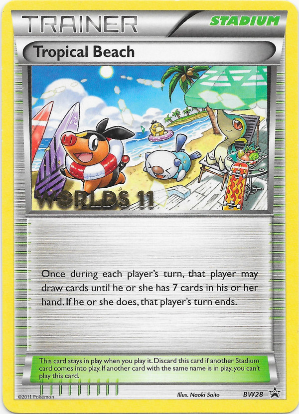 Tropical Beach [BW-P] — Unnumbered Promotional 2011 (Japanese Pokémon TCG card)