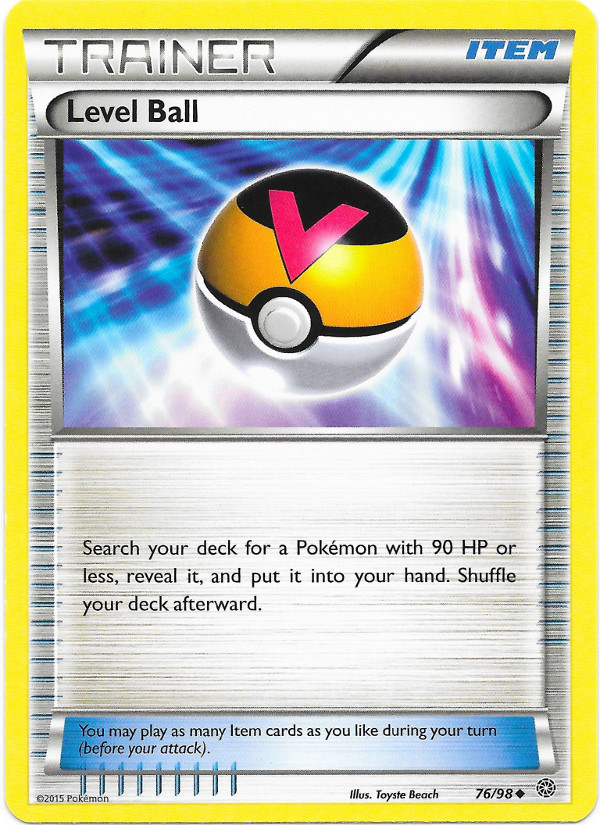 Level Ball [BW-P] — Unnumbered Promotional 2011 (Japanese Pokémon TCG card)