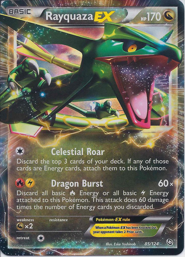 Rayquaza EX [BW-P] — Unnumbered Promotional 2013 (Japanese Pokémon TCG card)