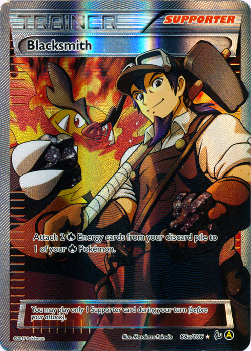 Blacksmith [XY-P] — Unnumbered Promotional 2014 (Japanese Pokémon TCG card)