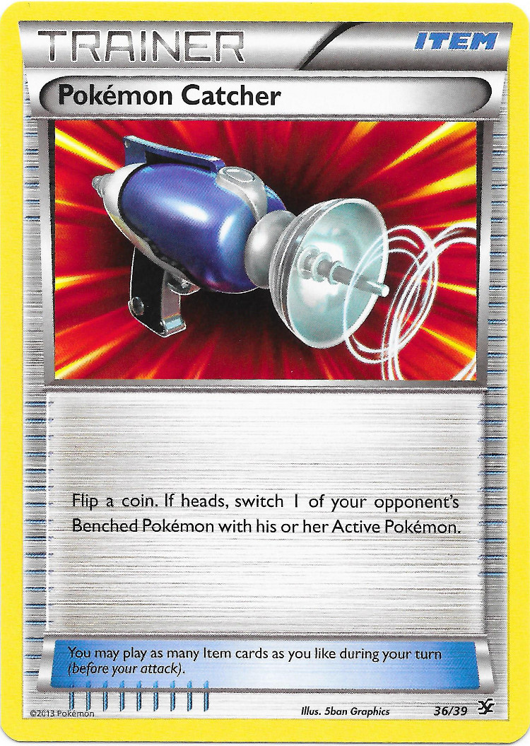 Pokémon Catcher [XY-P] — Unnumbered Promotional 2014 (Japanese Pokémon TCG card)