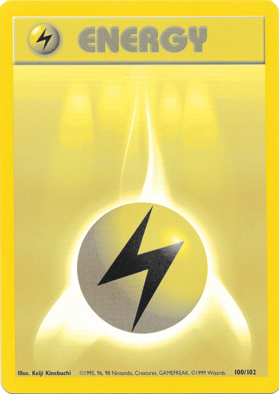 Lightning Energy [XY-P Gym] — Unnumbered Promotional 2015 (Japanese Pokémon TCG card)