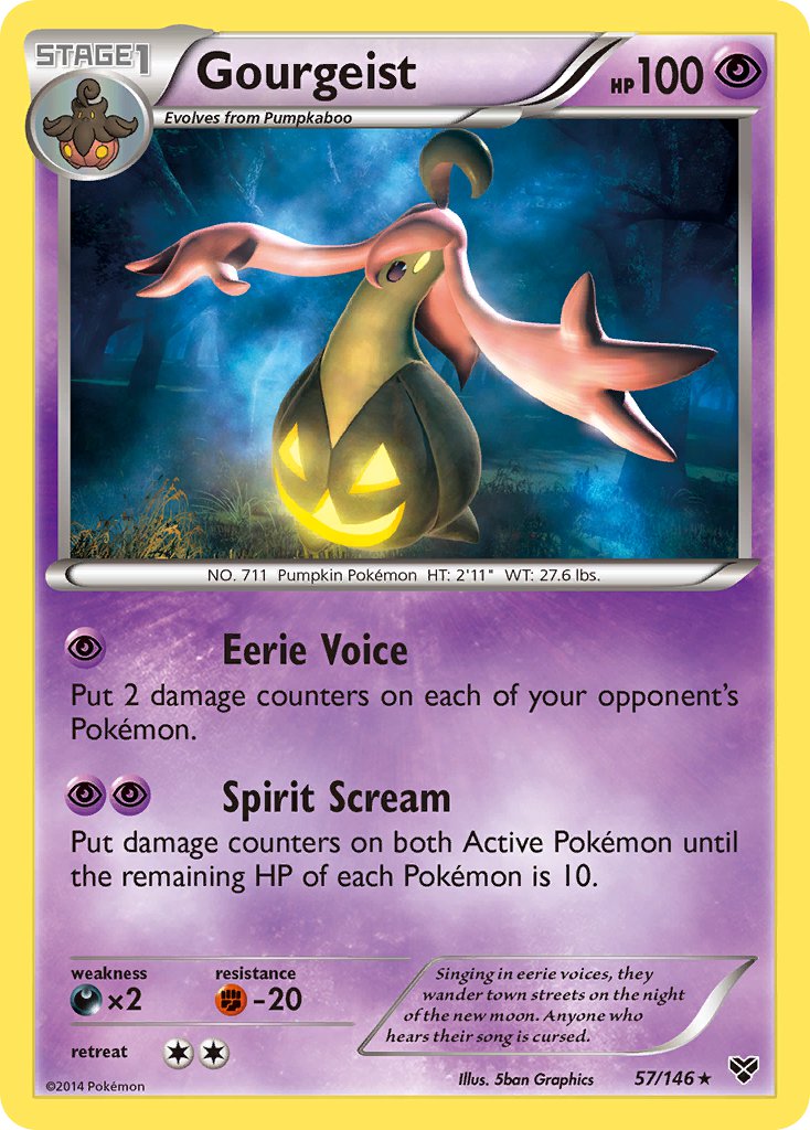 Gourgeist [Art Academy] — Unnumbered Promotional 2015 (Japanese Pokémon TCG card)