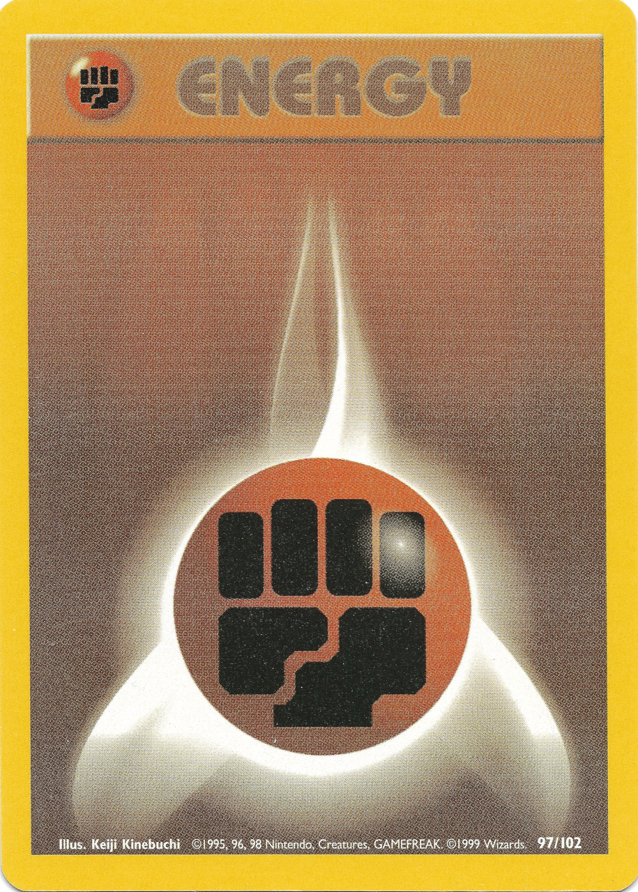 Fighting Energy [XY-P] — Unnumbered Promotional 2015 (Japanese Pokémon TCG card)