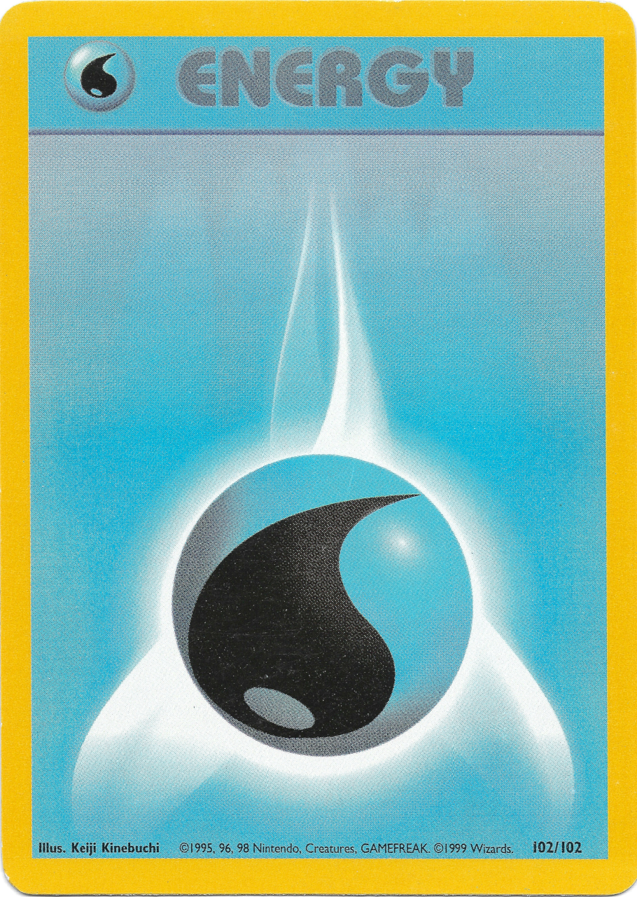 Water Energy [SM-P] — Unnumbered Promotional 2017 (Japanese Pokémon TCG card)
