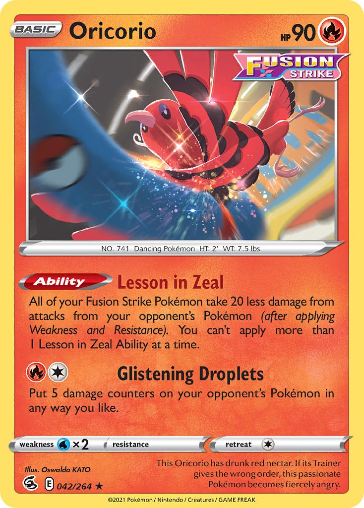 Oricorio [S-P Jumbo] — Unnumbered Promotional 2023 (Japanese Pokémon TCG card)