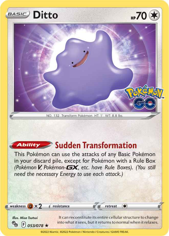 Ditto [S-P Jumbo] — Unnumbered Promotional 2023 (Japanese Pokémon TCG card)