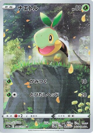 Turtwig 206/262 — VSTAR Universe (Japanese Pokémon TCG card)