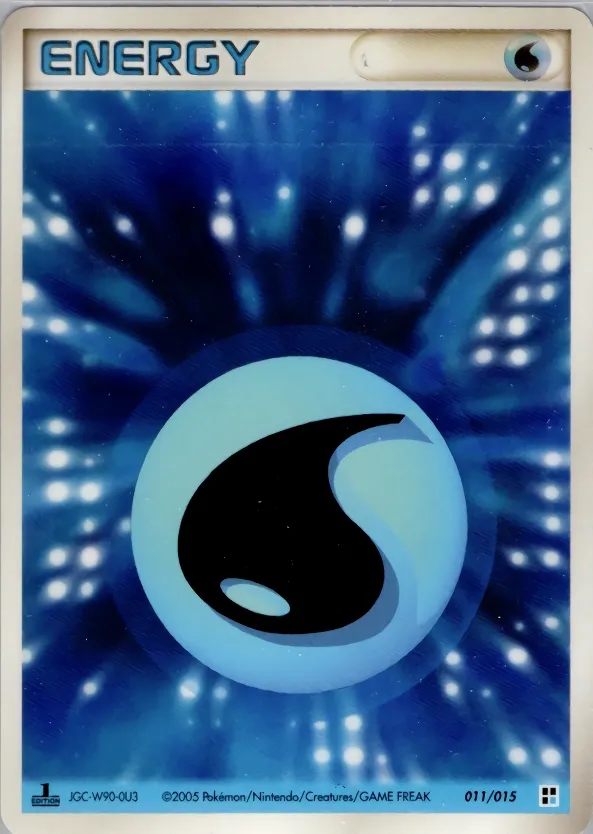 Water Energy 011 — Water Quick Construction Pack (Japanese Pokémon TCG card)