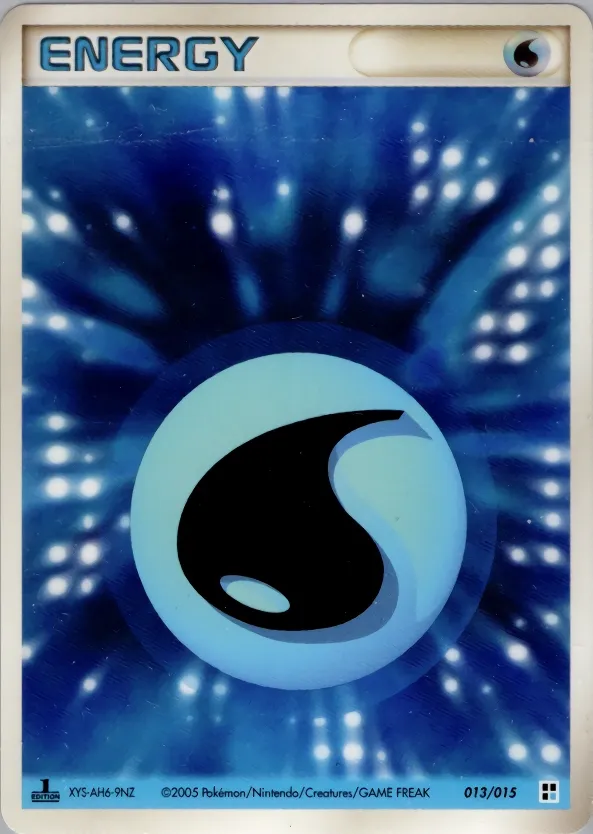 Water Energy 013 — Water Quick Construction Pack (Japanese Pokémon TCG card)
