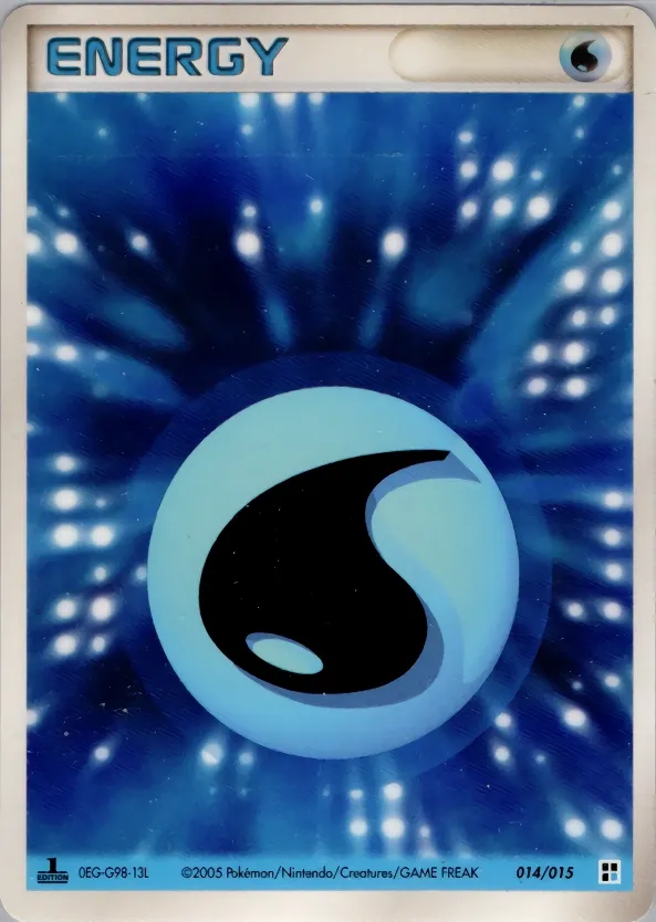 Water Energy 014 — Water Quick Construction Pack (Japanese Pokémon TCG card)