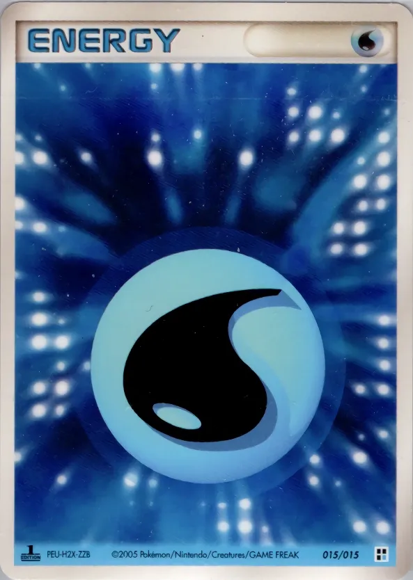 Water Energy 015 — Water Quick Construction Pack (Japanese Pokémon TCG card)