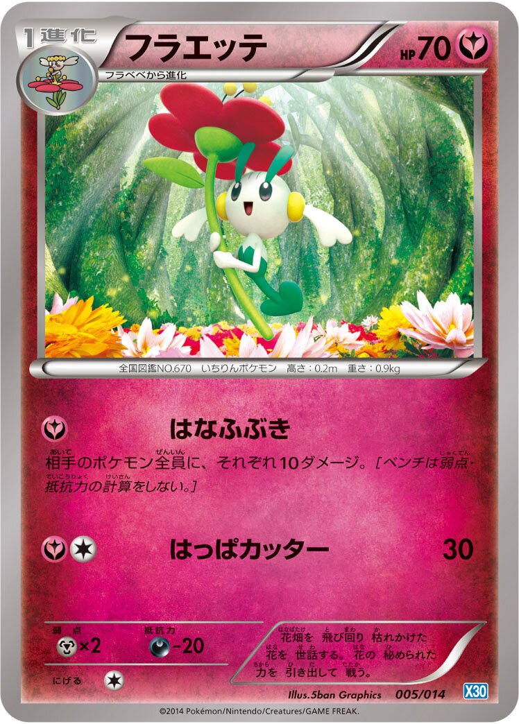 Floette 005 — Xerneas Half Deck (Japanese Pokémon TCG card)