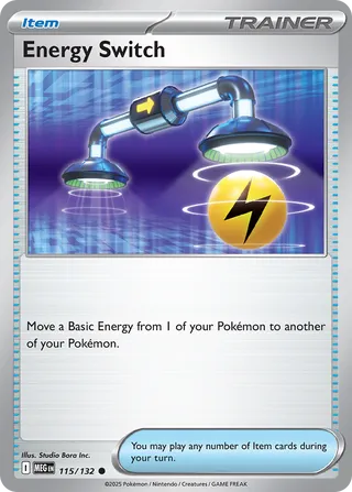 Energy Switch 115/188 — Mega Evolution (English Pokémon TCG card)