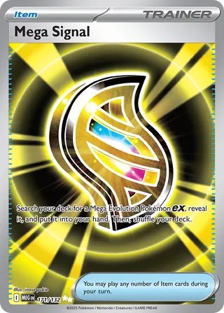 Mega Signal 171/188 — Mega Evolution (English Pokémon TCG card)