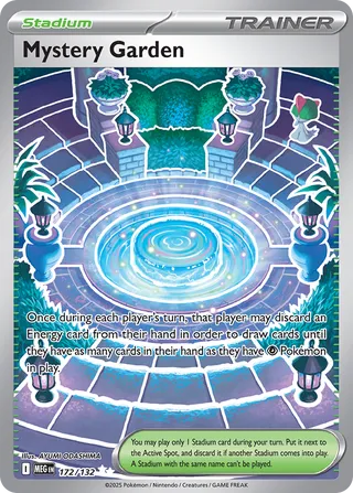 Mystery Garden 172/188 — Mega Evolution (English Pokémon TCG card)