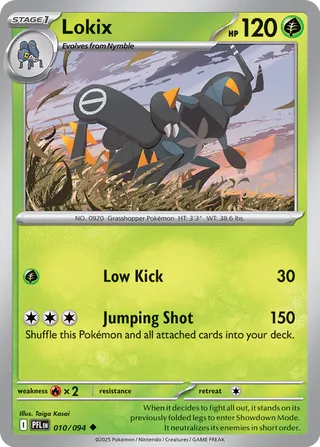 Lokix 010/130 — Phantasmal Flames (English Pokémon TCG card)