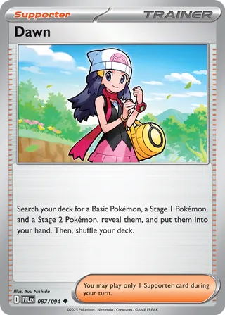 Dawn 087/130 — Phantasmal Flames (English Pokémon TCG card)