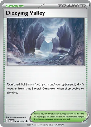 Dizzying Valley 088/130 — Phantasmal Flames (English Pokémon TCG card)