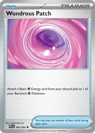 Wondrous Patch 094/130 — Phantasmal Flames (English Pokémon TCG card)