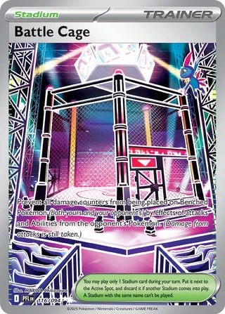 Battle Cage 116/130 — Phantasmal Flames (English Pokémon TCG card)