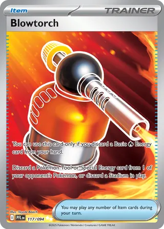 Blowtorch 117/130 — Phantasmal Flames (English Pokémon TCG card)