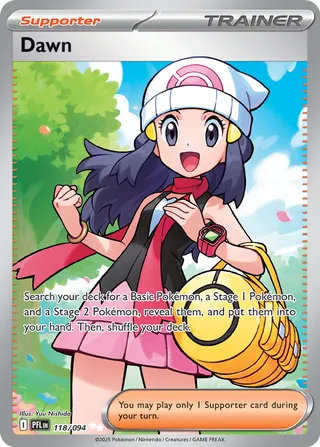 Dawn 118/130 — Phantasmal Flames (English Pokémon TCG card)