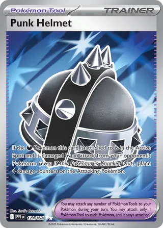 Punk Helmet 121/130 — Phantasmal Flames (English Pokémon TCG card)