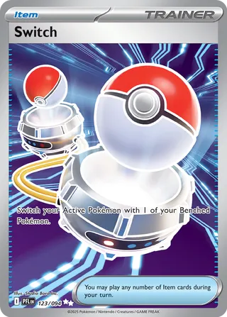 Switch 123/130 — Phantasmal Flames (English Pokémon TCG card)