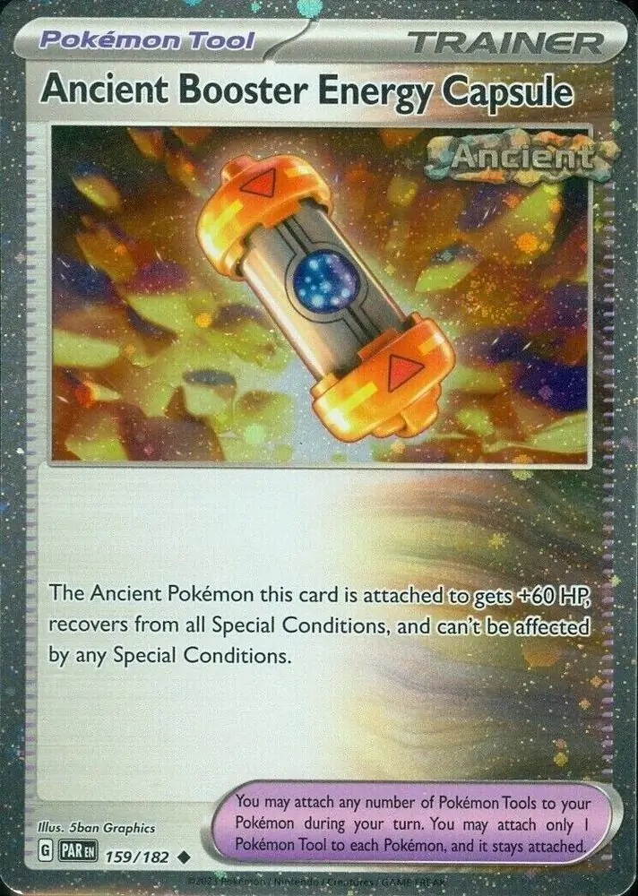 Ancient Booster Energy Capsule 159/319 — Miscellaneous Promos 3 (English Pokémon TCG card)