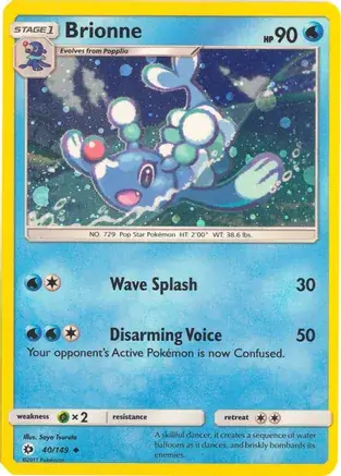 Brionne Cosmos Holo 040/319 — Miscellaneous Promos 3 (English Pokémon TCG card)