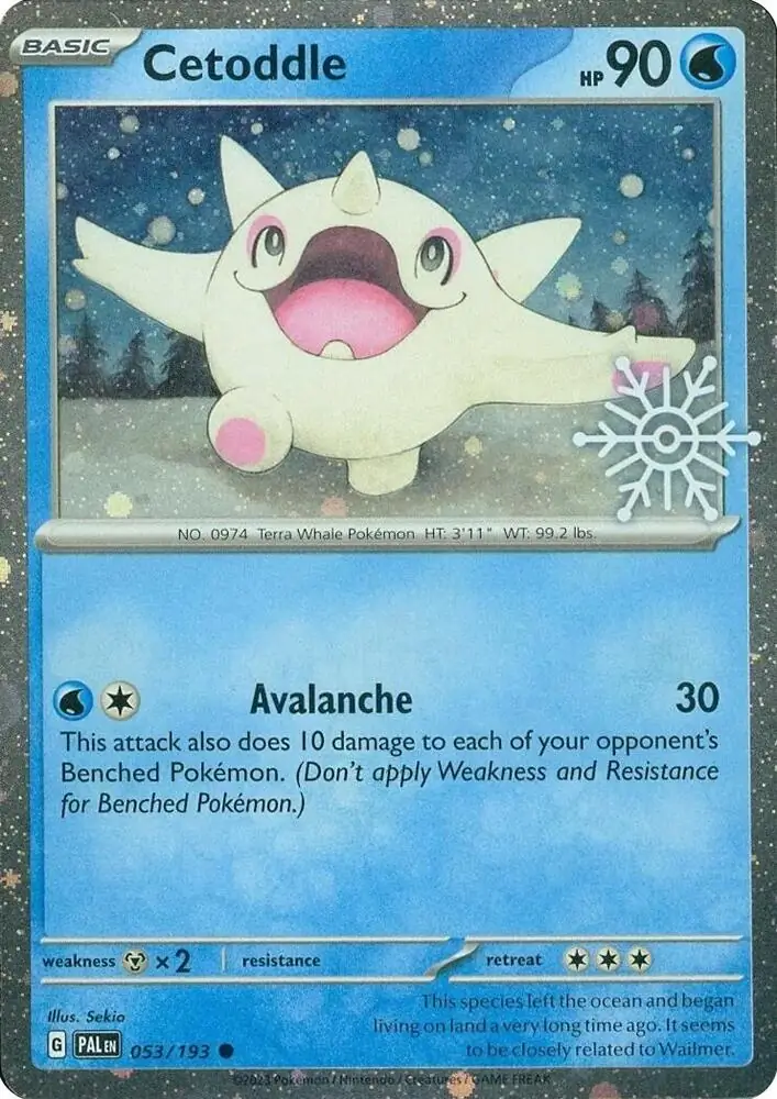 Cetoddle Holiday Calendar 053/319 — Miscellaneous Promos 3 (English Pokémon TCG card)