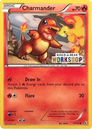 Charmander Build-A-Bear 017/319 — Miscellaneous Promos 3 (English Pokémon TCG card)