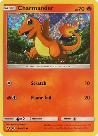 Charmander General Mills 18a — Miscellaneous Promos 3 (English Pokémon TCG card)