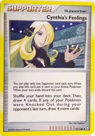Cynthia's Feelings Cosmos Holo 131/319 — Miscellaneous Promos 3 (English Pokémon TCG card)
