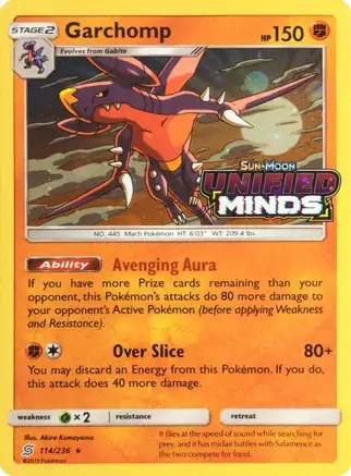Garchomp Cosmos Holo 114/319 — Miscellaneous Promos 3 (English Pokémon TCG card)