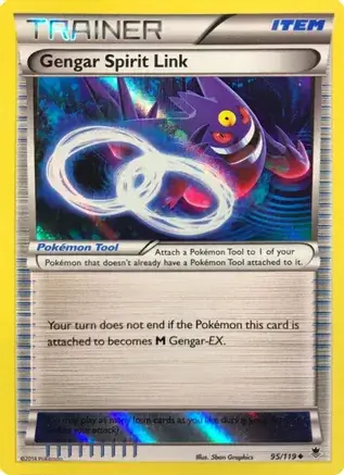 Gengar Spirit Link Gamestop 095/319 — Miscellaneous Promos 3 (English Pokémon TCG card)