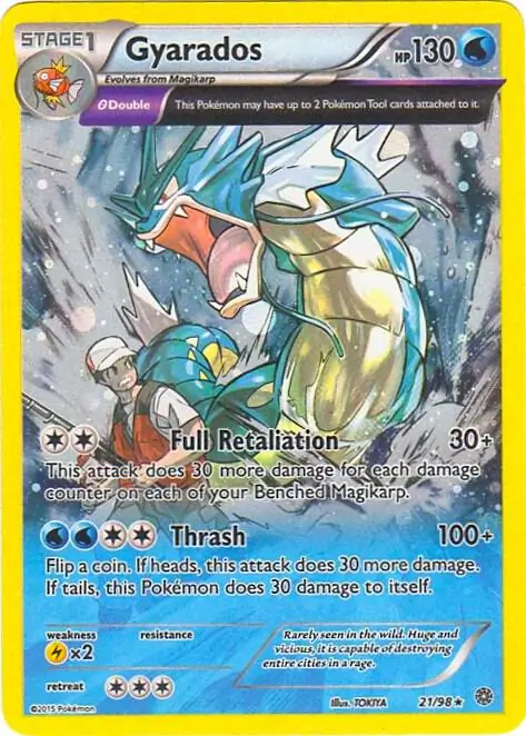 Gyarados Cosmos Holo 021/319 — Miscellaneous Promos 3 (English Pokémon TCG card)
